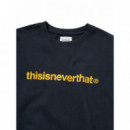 Jerséis y Sudaderas Sudadera THISISNEVERTHAT™ T-Logo Navy