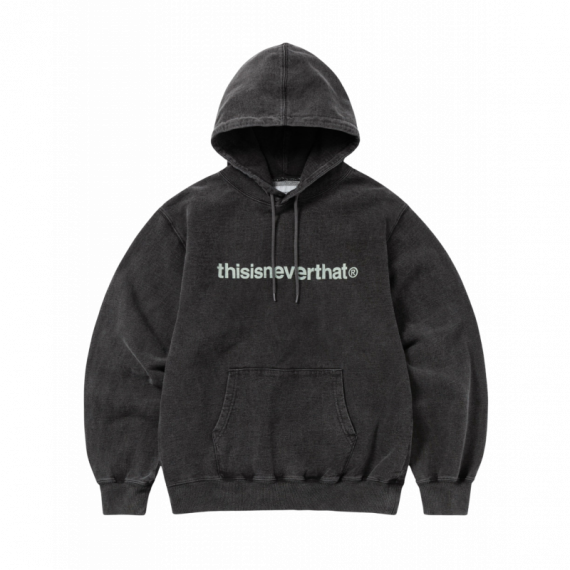 Jerséis y Sudaderas Sudadera THISISNEVERTHAT™ T-Logo Hoodie Washed Black