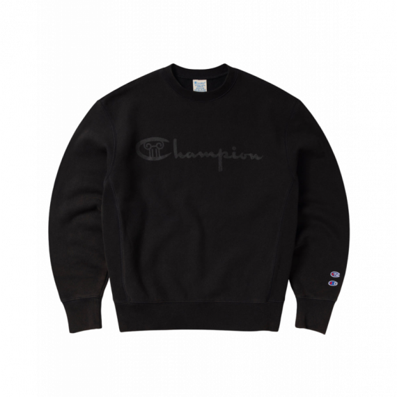 CHAMPION ROCHESTER Jerséis y Sudaderas Sudadera Aries X Champion Cuello Redondo con Logo Negra