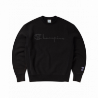 CHAMPION ROCHESTER Jerséis y Sudaderas Sudadera Aries X Champion Cuello Redondo con Logo Negra