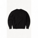 CHAMPION ROCHESTER Jerséis y Sudaderas Sudadera Aries X Champion Cuello Redondo con Logo Negra