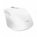 Raton TRUST Niven Wireless Recargable Usb-c White