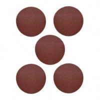Pack 5 Pzas Disco Lija Adhesivo 150MM GR80 Lijadora AC1409 AICER