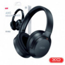 AURICULARES DIADEMA INALÁMBRICOS BLUETOOTH NEGRO XO