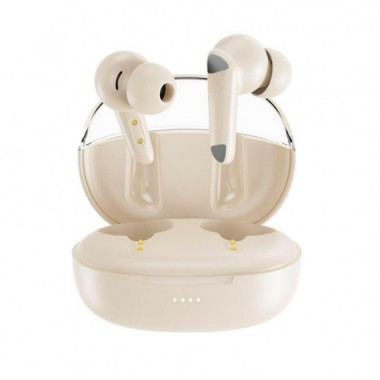 AURICULARES INAL&Aacute;MBRICOS BLUETOOTH 5.3 BLANCO ROTO XO