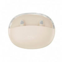 Auriculares Inalámbricos BLUETOOTH 5.3 Blanco Roto XO