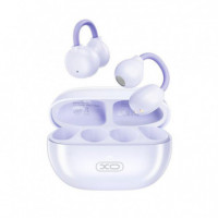 Auriculares Ows con Clip No Direccional Violeta XO