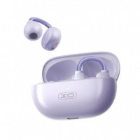 Auriculares Ows con Clip No Direccional Violeta XO
