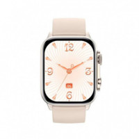 Smartwatch Deportivo Inteligente con Pantalla Amoled Plata XO