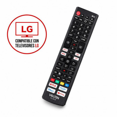 MANDO A DISTANCIA UNIVERSAL PARA TV LG VOLTEN &ndash; SIN CONFIGURACI&Oacute;N