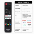 MANDO A DISTANCIA COMPATIBLE CON TV LG VOLTEN SIN CONFIGURACIÓN