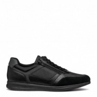 GEOX Zapatillas Negras U46H5A 0EKPT-C9999