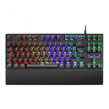 MARS GAMING Teclado Gaming Mecanico Mkxtklres Switches Rojo