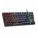 MARS GAMING Teclado Gaming Mecanico Mkxtklres Switches Rojo