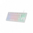 MARS GAMING Teclado MK023 Rgb Blanco