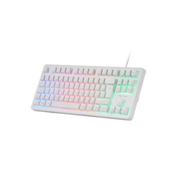 MARS GAMING Teclado MK023 Rgb Blanco