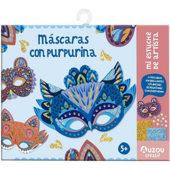 Estuche Mascaras con Brillantina
