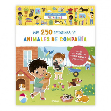 Mis 250 pegatinas de animales de compa�ia