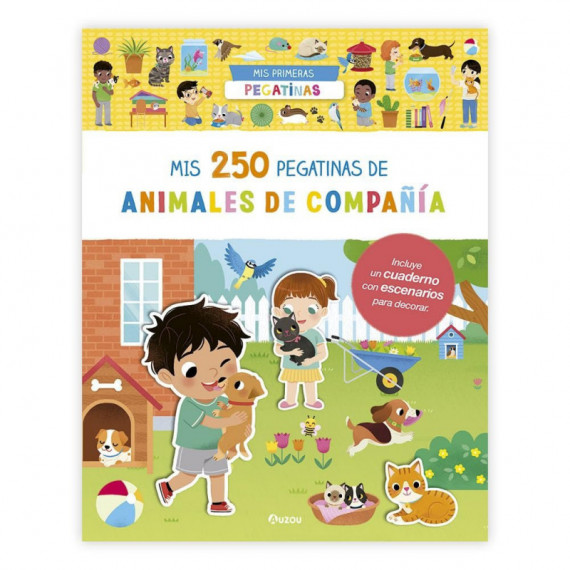 Mis 250 pegatinas de animales de compa�ia
