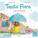 Topita Flora cae a lluvia
