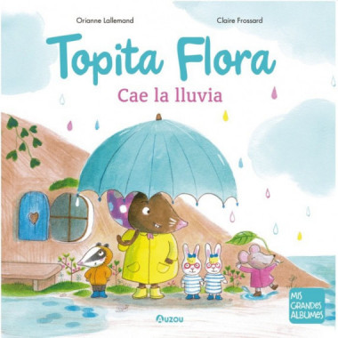 Topita Flora cae a lluvia