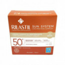 Rilastil Sun System 50+ Crema Compacta 1 Envase 10 G Color 01 Beige  DERMOFARM