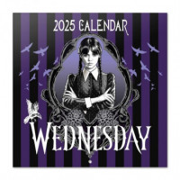 Calendario Miercoles Addams 2025  GRUPO ERIK