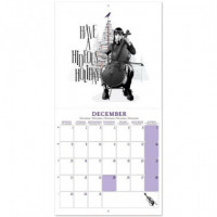 Calendario Miercoles Addams 2025  GRUPO ERIK