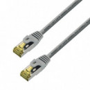 Cable de Red AISENS CAT.7 S/FTP 0.5m Gris