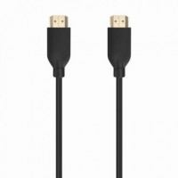 Cable HDMI V2.0 AISENS de Alta Velocidad con Ethernet, Macho/macho, 0.5M, Negro