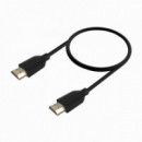 Cable HDMI V2.0 AISENS de Alta Velocidad con Ethernet, Macho/Macho, 0.5m, Negro