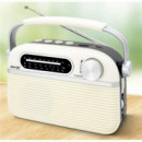 Radio Clásica Recargable Gen-X 4408 con Bluetooth, USB y Lector TF