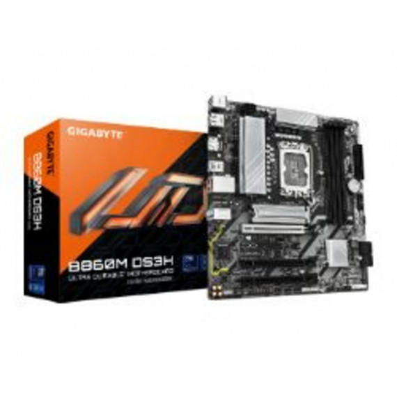 Placa Base GIGABYTE B860M DS3H LGA1851 4DDR5 DP HDMI RJ45 mATX