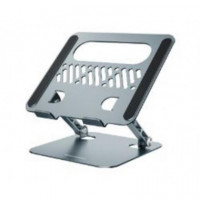 Soporte CONCEPTRONIC para Portátil 17" Plegable, Plata (THANA10G)