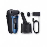 BRAUN 60-B7000CC Afeitadora Series 6 Sensoflex con Base Smart Care