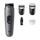 BRAUN AIO3500 Recortadora 4 en 1 Barba, Cabello y Cuerpo