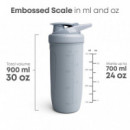 Mezclador shaker acero SmartShake 900 ml verde