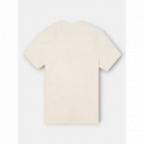 Camiseta Silbon raqueta media crema