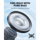 AURICULARES ANKER SOUNDCORE H30I WIRELESS BLUETOOTH USB-C BLACK