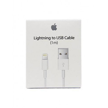 APPLE Cable Datos Lightning 1mtr Caja MXLY2ZM/A