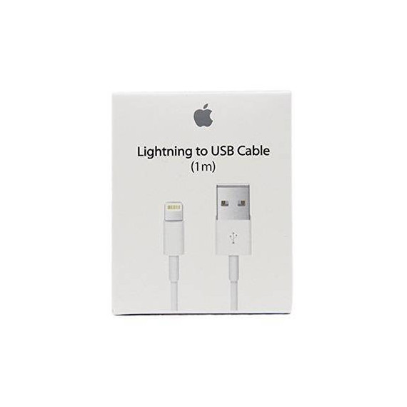 APPLE Cable Datos Lightning 1mtr Caja MXLY2ZM/A