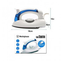 Westinhouse Plancha Vapor de Viaje Plegable WGTS1001 700W Blanca  WESTINGHOUSE