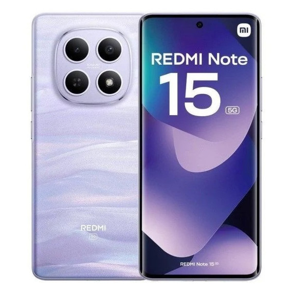 Smartphone XIAOMI Redmi Note 15 6.77" 12GB/512GB/108MP/NFC/5G Purple