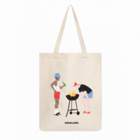 Bolsos Bolso Tote DEDICATED Torekov Bbq Off White