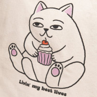 Bolsos Bolso Tote DEDICATED Torekov Best Lives Off-white
