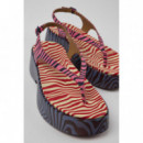 Calzado Sandalias Camper Tasha Ultrafot Rosa Multicolor  CAMPER