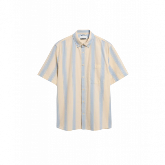 Camisas Camisa ARMEDANGELS Striped 3455 Wedgwood