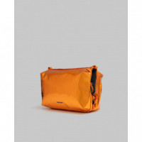 Bolsos Bolso TOPOLOGIE Bottle Sacoche Large Burn Orange Metallic