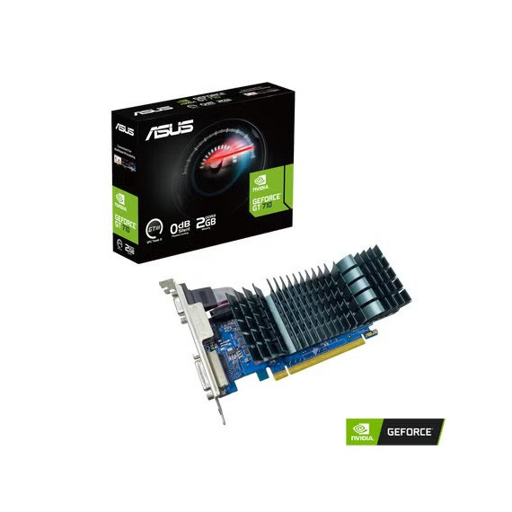 TARJETA DE VIDEO ASUS GT710 2GB VGA HDMI DVI LOW PROFILE