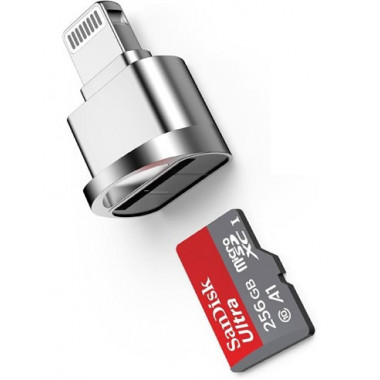 FGNS Lector Tarjeta Micro SD Con Conector Lightning Para Apple Iphone AD222